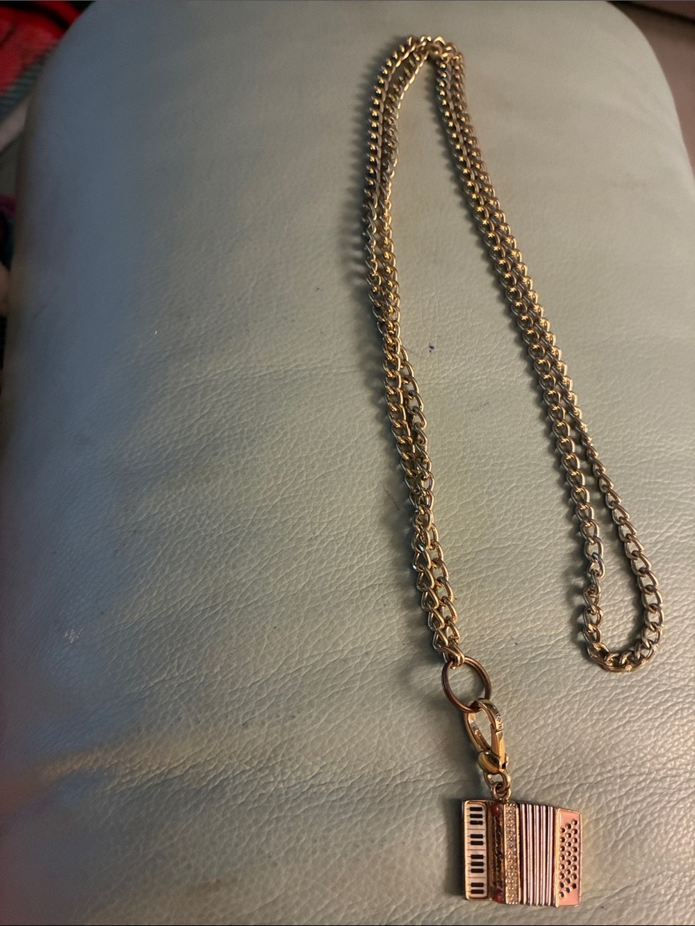 Vintage Juicy couture accordion charm and chain necklace - Picture 6 of 8